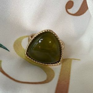 Triangle shaped ring